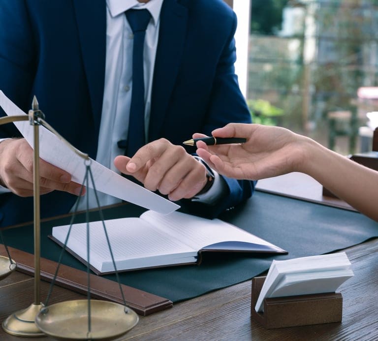 Consultation avec un avocat d'affaires